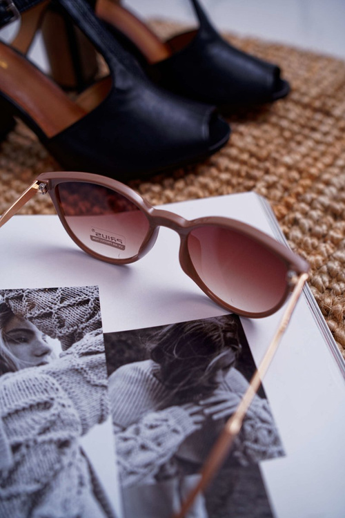 Okulary Przeciwsłoneczne Prius PR-V41 Kawowe Matowe