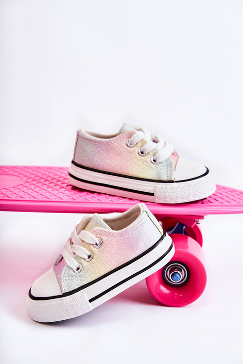 Dziecięce Trampki Wiązane Multikolor Effy