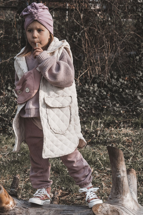 Dziecięce Wysokie Trampki Na Suwak Różowo-Żółte Filemon