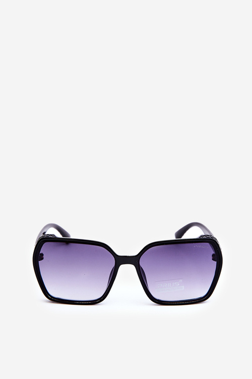 Damskie Cieniowane Okulary Przeciwsłoneczne UV400 Czarne