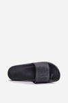 Lekkie Klapki Męskie Z Logo Big Star OO174030 Czarne