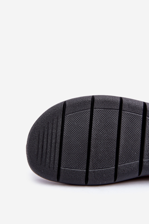 Męskie Obuwie Domowe Kapcie Inblu 9100002H Brązowe