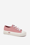 Trampki Damskie Na Platformie LEE ISLA C WOMEN LOW 50251001 Różowe