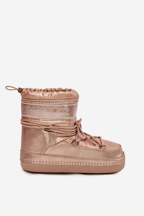 Śniegowce Damskie Z Wiązaniem O'NEILL LISA WOMEN HIGH 90253012.99U Złote