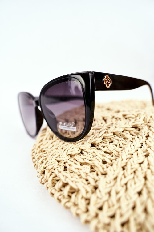 Okulary Przeciwsłoneczne Prius PR-V15 Czarne Zielony Gradient