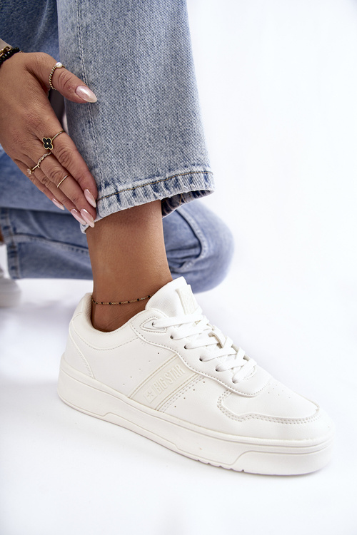 Niskie Buty Sportowe Memory Foam System Big Star KK274259 Białe