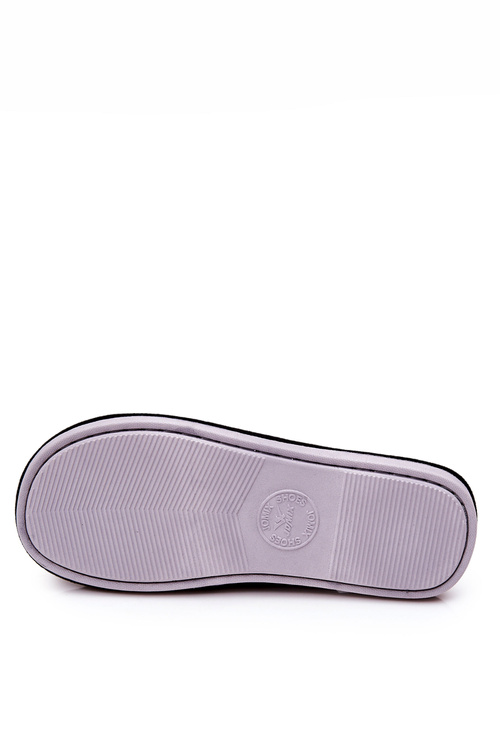 Ocieplane Papcie W Kratkę Czarno-Brązowe Blase