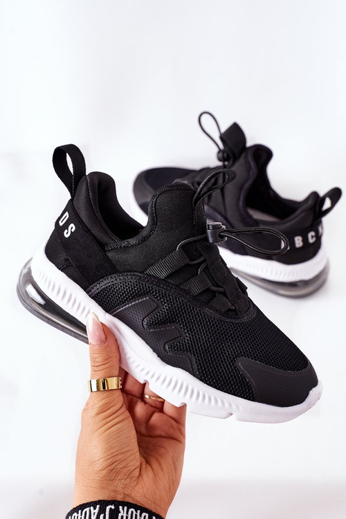 Dziecięce Sportowe Buty Sneakersy ABCKIDS Czarne 