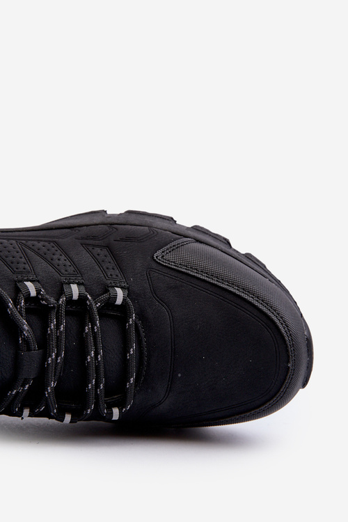 Męskie Buty Trekkingowe Czarne McBraun