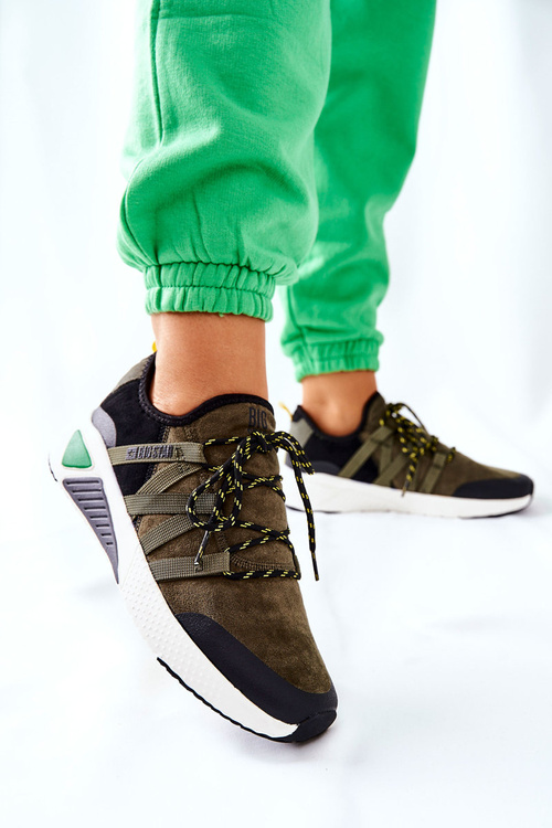Sportowe Buty Memory Foam Big Star II274308 Khaki