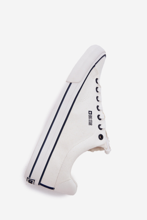 Niskie Trampki Męskie Big Star NN174017 Białe