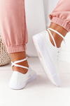 Damskie Klasyczne Trampki Białe Omerta