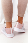 Damskie Sportowe Buty Memory Foam Big Star HH274353 Różowe