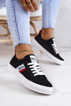 Tenisówki Trampki Lee Cooper LCW-22-31-0832L Czarne