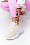 Damskie Sportowe Buty Sneakersy Beżowe Holiday