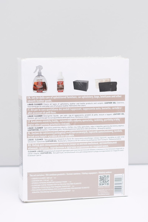 Coccine Zestaw Do Pielęgnacji Mebli i Wyrobów Skórzanych Leather Care Kit
