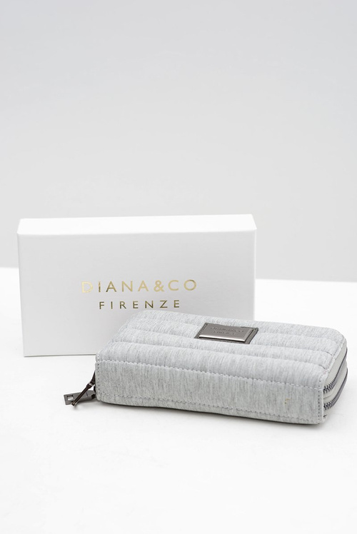 Duży Szary Damski Portfel