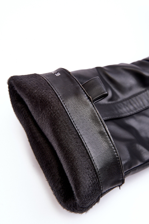 Ocieplane Damskie Kozaki Przed Kolano Na Słupku Czarne Genzani