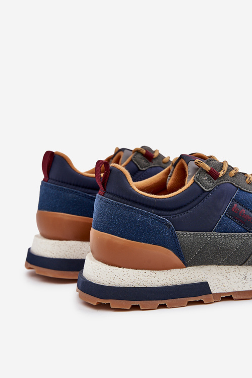 Ocieplane Sneakersy Męskie Lee Cooper LCJ-24-03-3006 Szare