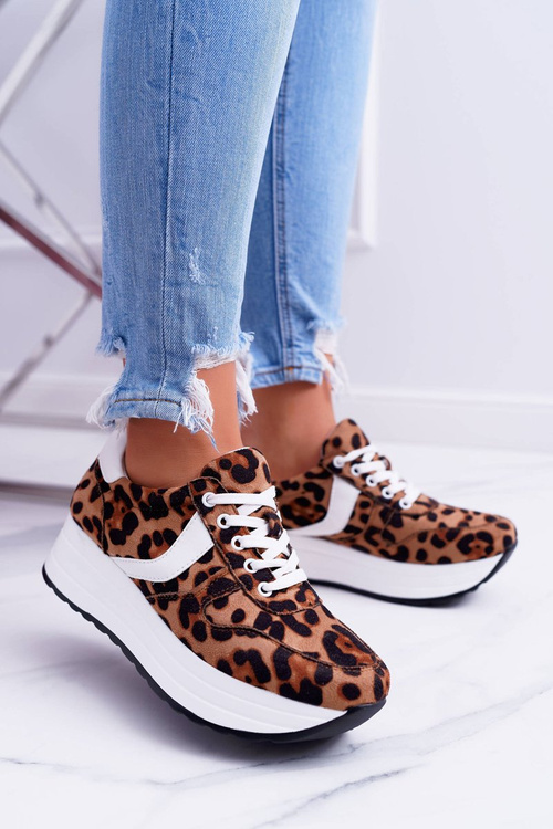 Sportowe Damskie Buty Leopard SportFreak