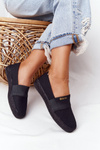 Espadryle Na Plecionej Podeszwie Big Star HH274482 Czarne