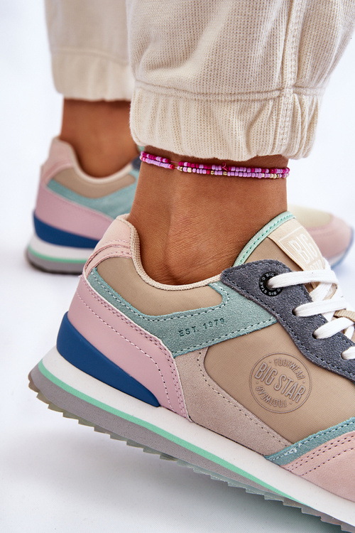 Damskie Buty Sportowe Memory Foam System Big Star LL274347 Multikolor