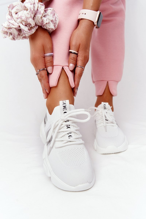 Damskie Sportowe Buty GOE HH2N4016 Białe