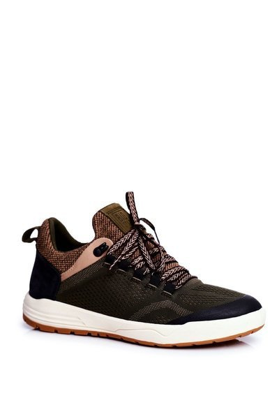Sportowe Obuwie Męskie Big Star Khaki FF174278