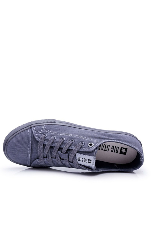 Trampki Męskie Big Star Szare FF174335