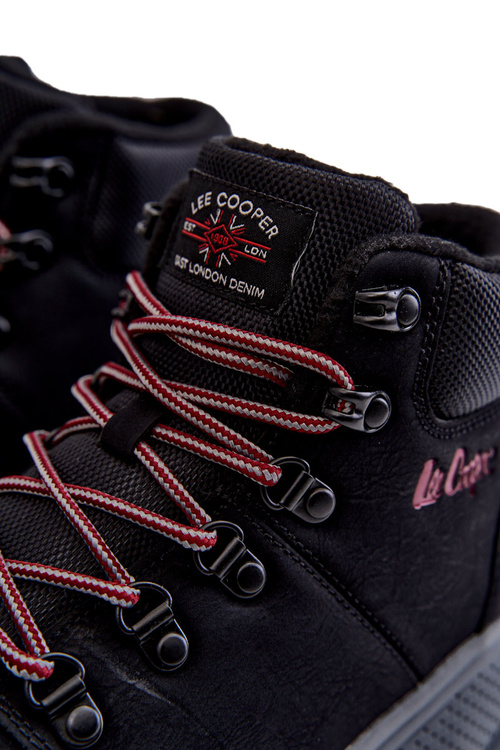 Męskie Ocieplane Buty Trekkingowe Lee Cooper LCJ-22-31-1451 Czarne
