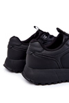 Męskie Klasyczne Buty Sportowe Memory Foam Big Star KK174232 Czarne
