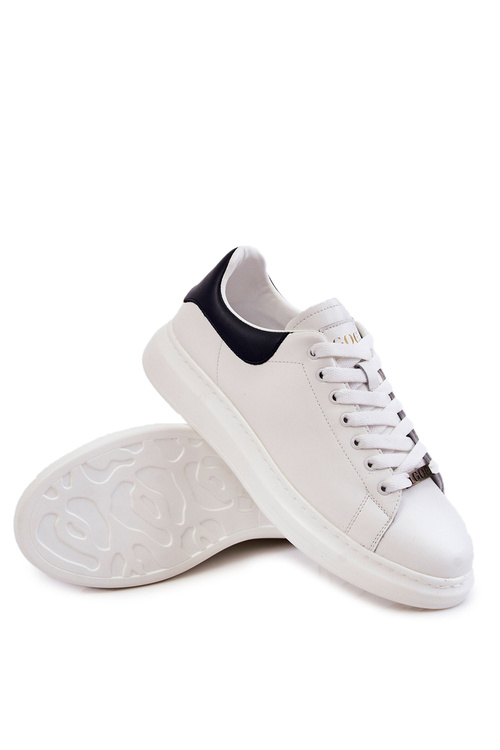Męskie Buty Sportowe GOE KK1N4005 Białe