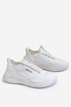 Damskie Sneakersy Memory Foam System Big Star LL274417 Białe