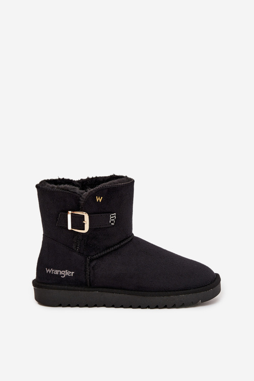 Śniegowce Damskie Z Klamrą Wrangler 20253091.25Y Czarne