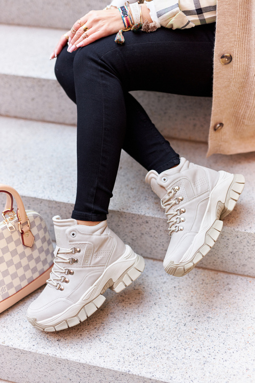 Buty Trekkingowe Big Star II274331 Beżowe