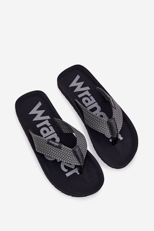 Klapki Japonki Męskie WRANGLER ZANE FLIPFLOP MEN LOW 20251044.20251044.10E Szare