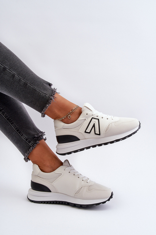 Damskie Sneakersy Buty Sportowe Białe Daisee