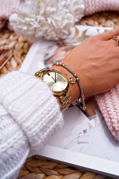 Damska Bransoleta Łańcuszek Drzewo Życia Złota Tree