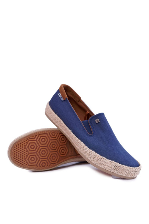 Trampki Męskie Espadryle Big Star Granatowe DD174246