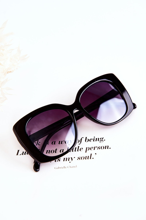 Modne Okulary Przeciwsłoneczne M2321 Czarne