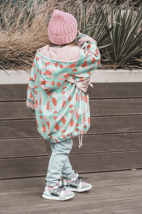 Dziecięce Buty Sportowe Memory Foam System Big Star LL374219 Różowo-Zielone