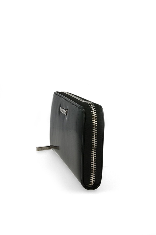 Portfel Damski MONNARI PUR0100-020 Lakierowany Czarny