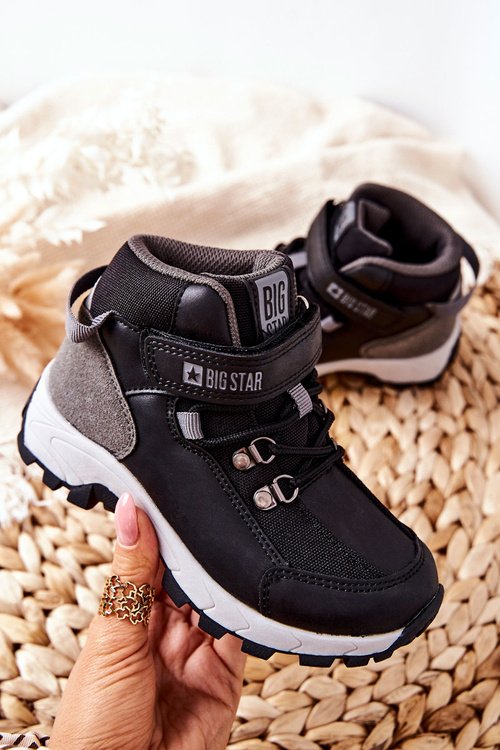 Dziecięce Buty Trekkingowe Big Star II374100 Czarne