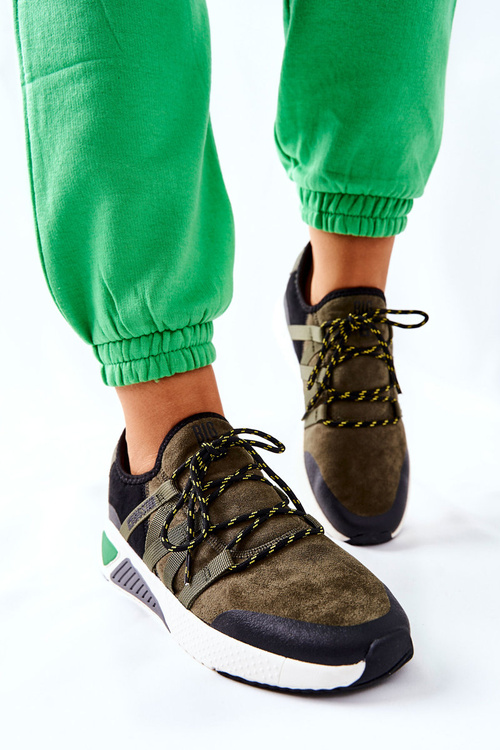 Sportowe Buty Memory Foam Big Star II274308 Khaki