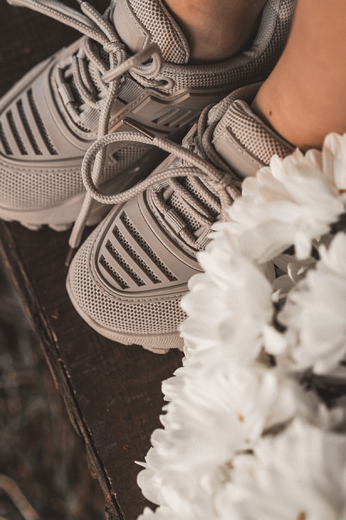 Dziecięce Sneakersy Szare Freak Out