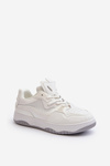 Sneakersy Damskie Na Platformie Białe Etnaria
