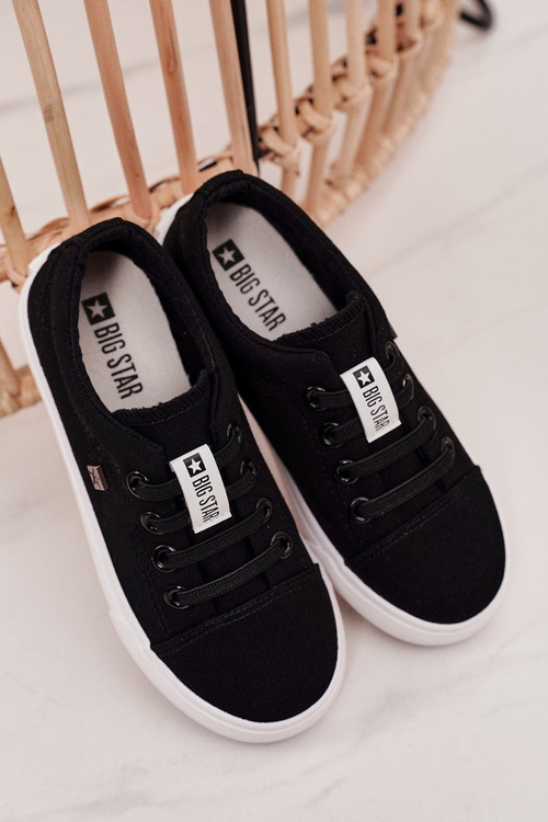 Dziecięce Trampki Big Star DD374078 Czarne