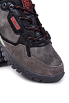 Męskie Klasyczne Buty Sportowe Memory Foam Big Star KK174271 Szare