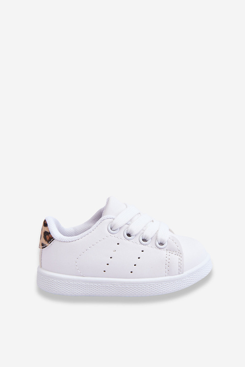 Dziecięce Buty Sportowe Leopard Białe Lanvi