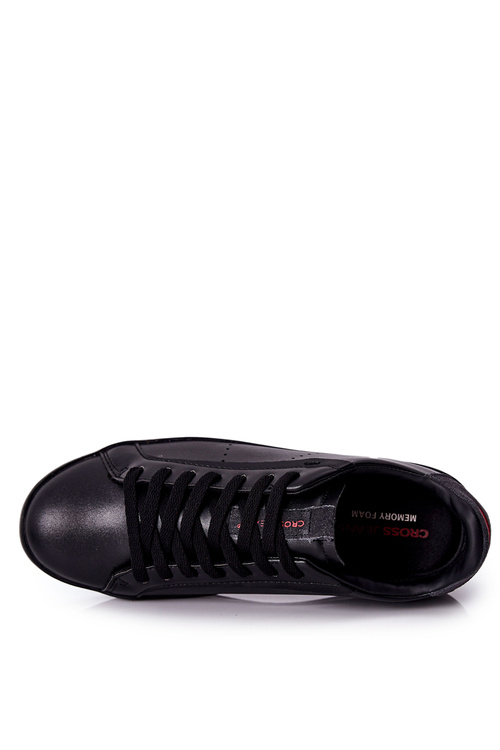 Trampki Męskie Cross Jeans Czarne II1R4013C